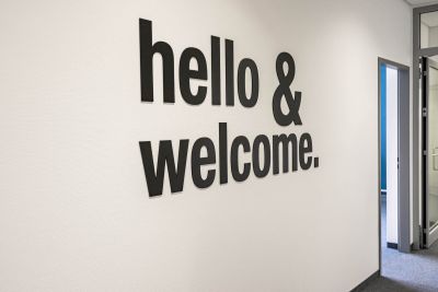 Wandspruch - dekorative Verzierung