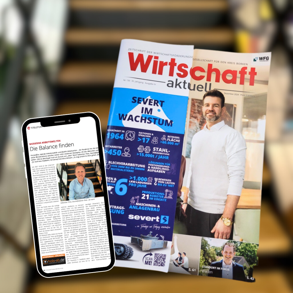 Magazin Cover wirtschaft aktuell Sebastian Thies