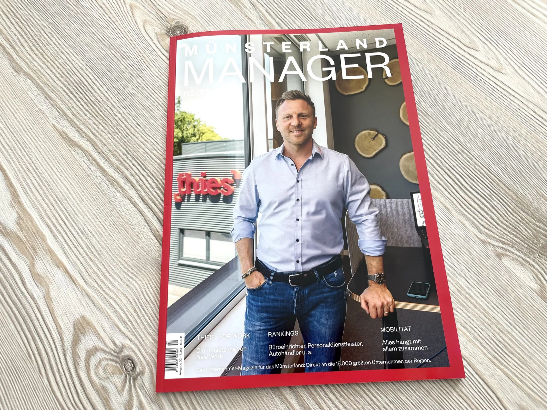 Zeitschrift - Münsterland Manager hochkant