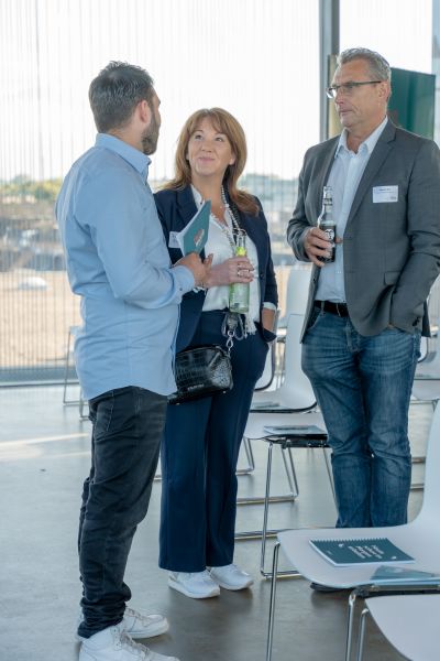 Networking in der Skylounge in Bocholt