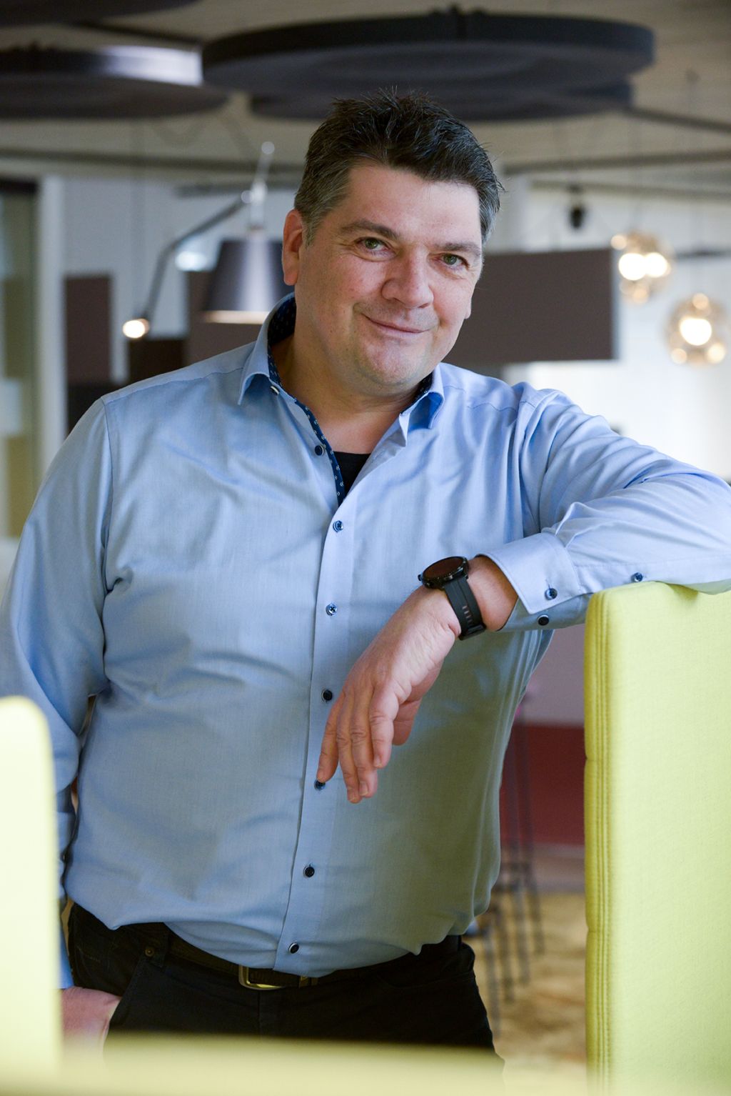 Person auf Bild