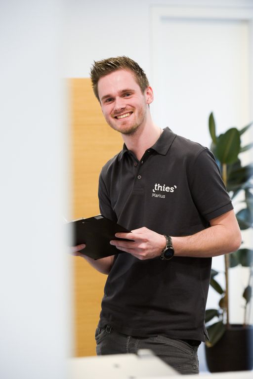 Person auf Bild