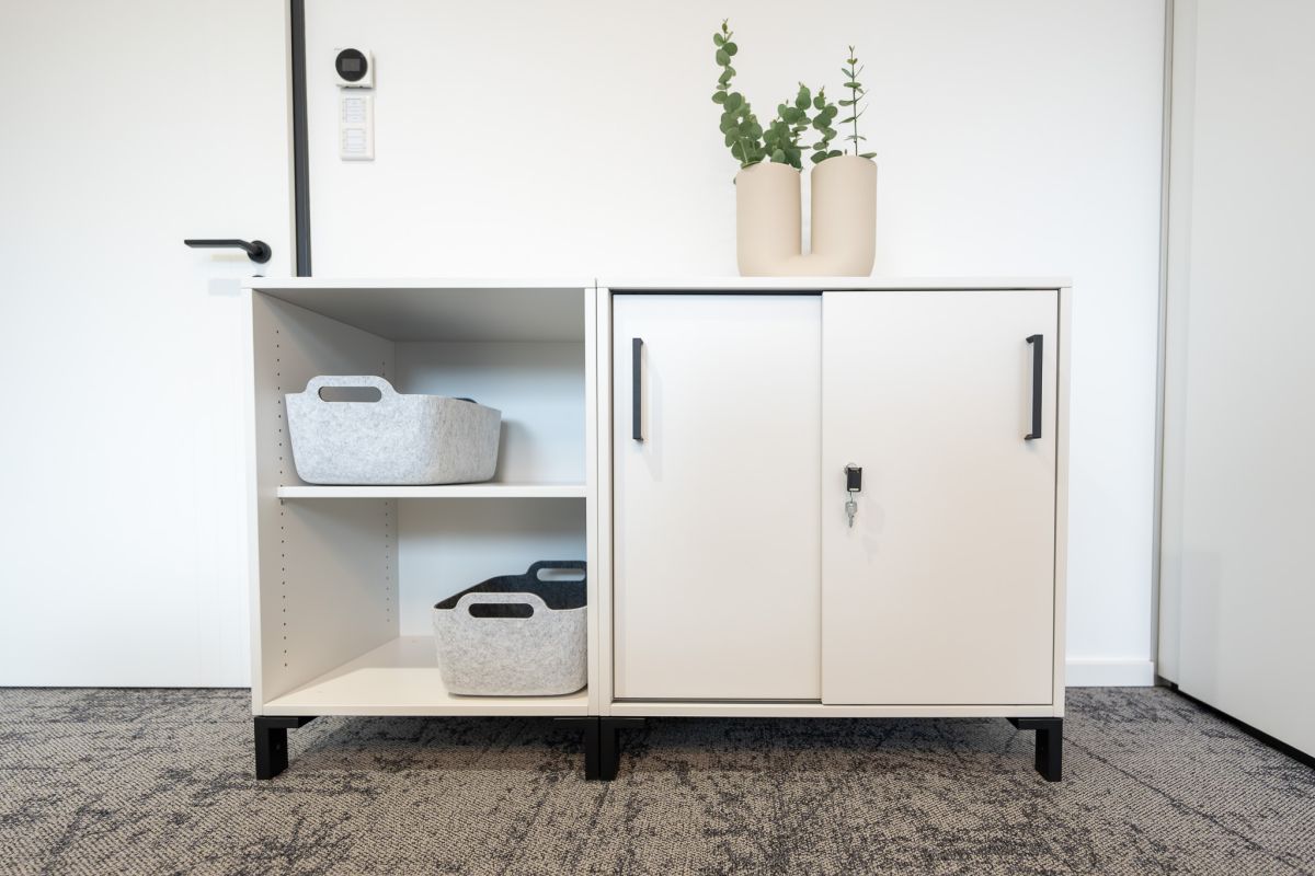 Reduzierte Stauraumlösung nach tatsächlichem Bedarf