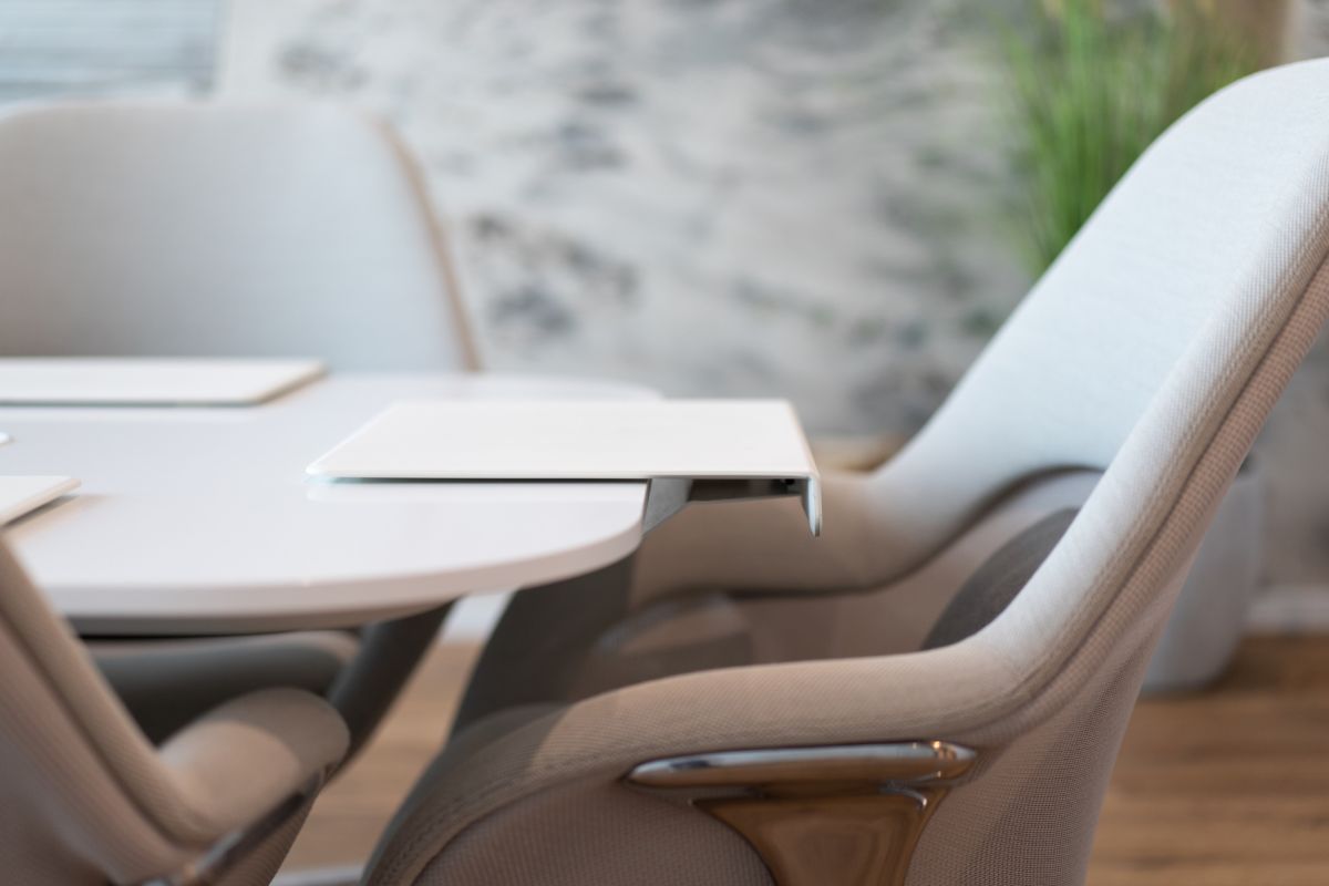 Der flexible Konferenztisch bietet neue Möglichkeiten für Zusammenkünfte